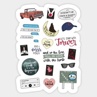 Twilight |  Movie and Book Art Sticker